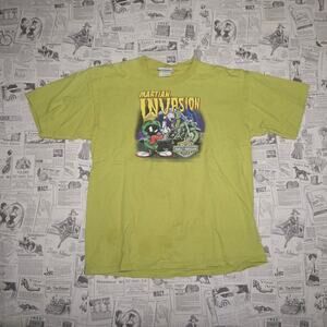 Large - Vintage Y2K Looney tunes Harley Davidson 00s T-shirt